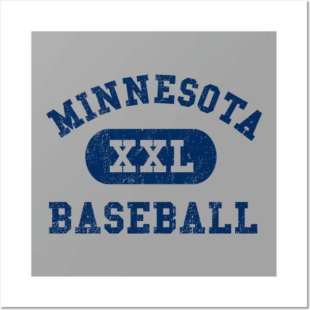 Minnesota Baseball III Wall Art by sportlocalshirts